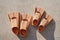 Kids Swim Fins - Natural Sand