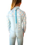 Kids Long Wetsuit in Mint Daisy