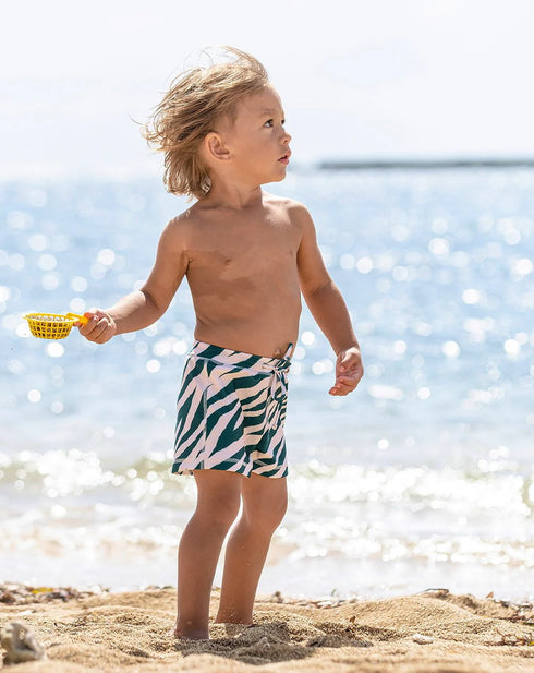 Shortie in Electric Zebra Emerald