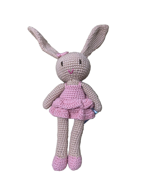 Crochet Bunny Girl Brown
