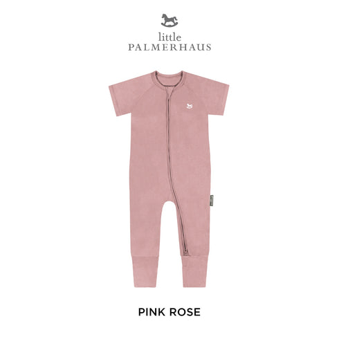 Sleep and Playsuit - Pink Rose