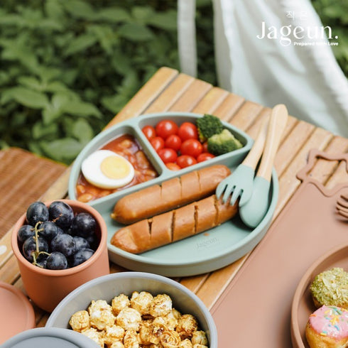 Suction Plate Silicone in yellow