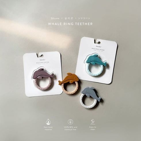 Dolphin Teether - Blue