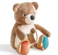 Sensory Tummy Time Toy Mirror - Bear