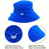 Bucket Hat in Electric Blue Small