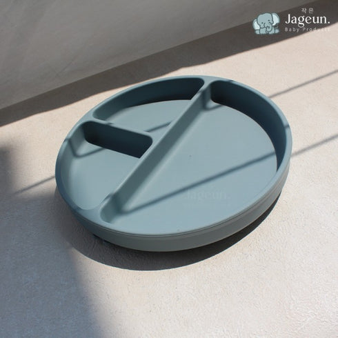 Suction Plate Silicone in blue