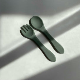 Silicone Spoon and Fork Set
