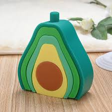 Avocado Stacking Toy