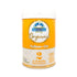 A container of Nature One Dairy Organic Baby Formula Step 2 Follow-On, indicating it is suitable for 6-12 month old infants.
