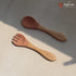 Spoon & Fork Bamboo Silicone - Olang